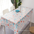 Holiday Peva Pattern Rectangle Table Cloth